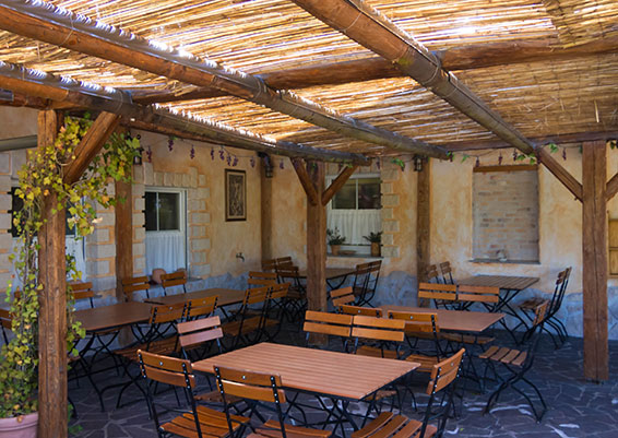 Gastgarten von Pizzeria De Icco